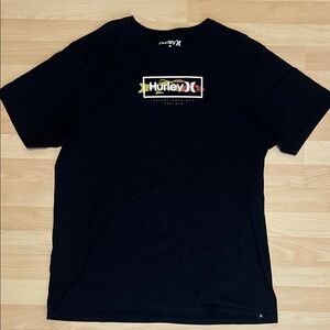 Hurley Men's XL Black Graphic Tee